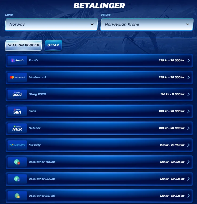 Betalinger Bassbet